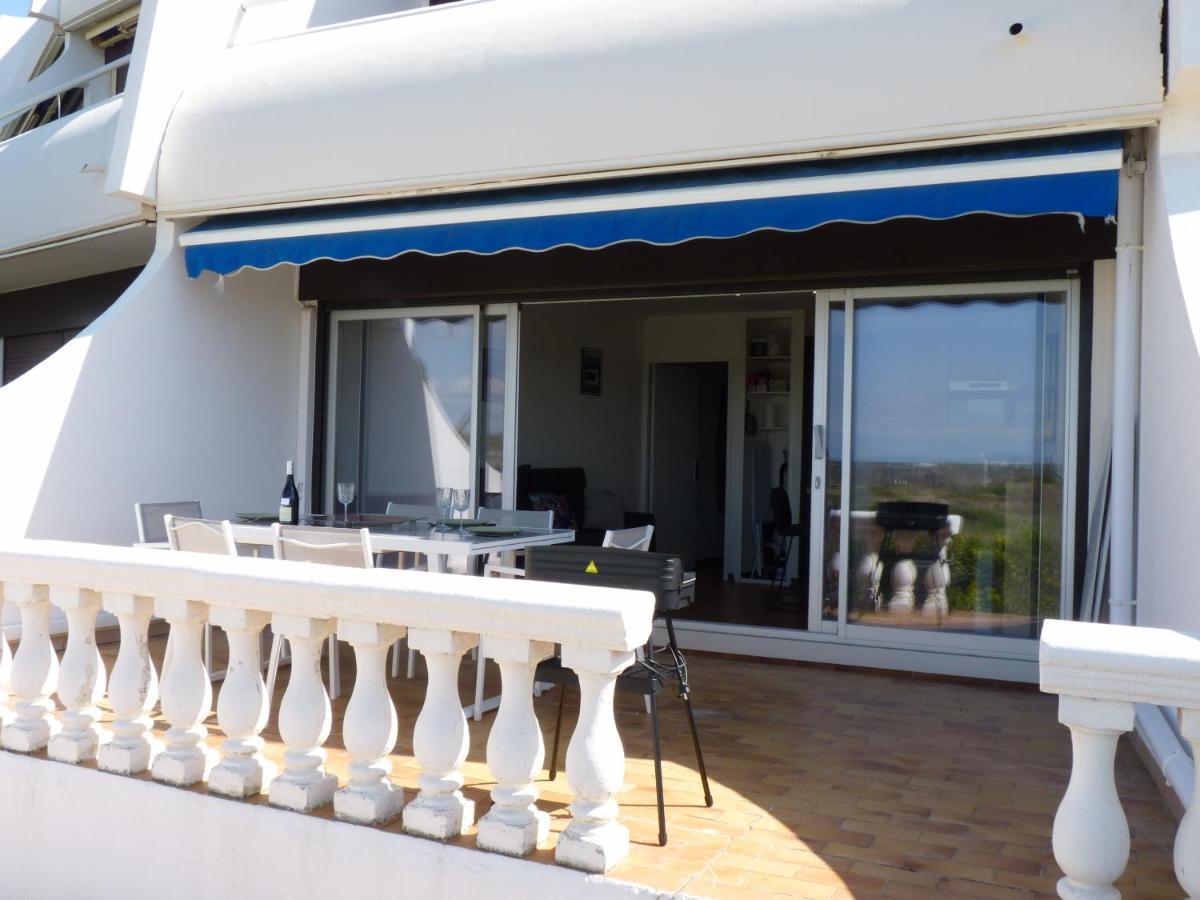 Sol-Y-Days Flamant, Superbe Appartement En Rez De Jardin Avec Grande Terrasse Et Jardinet, Face A La Mer Le Grau-du-Roi Luaran gambar